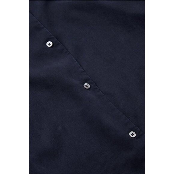 A Day’s March Hurst Camp-Collar Lyocell Shirt Long Sleeve Button Down 38 Medium - Picture 6 of 10